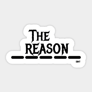 Reason by edit Sticker